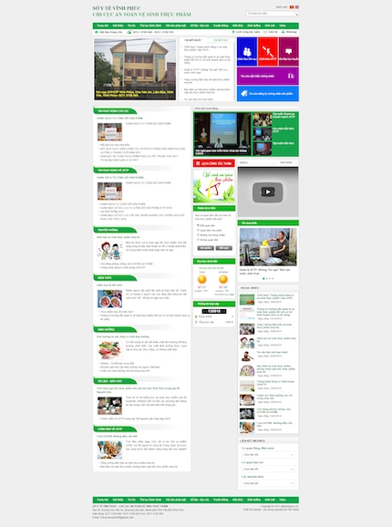 Mẫu website tin tức 3