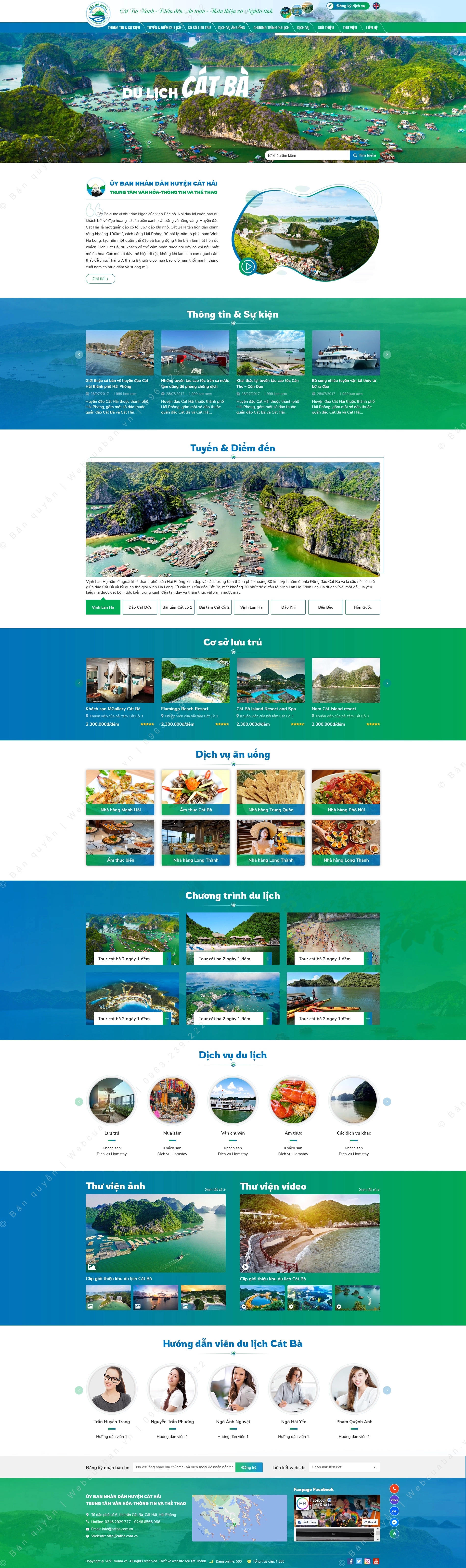 Trang chủ website