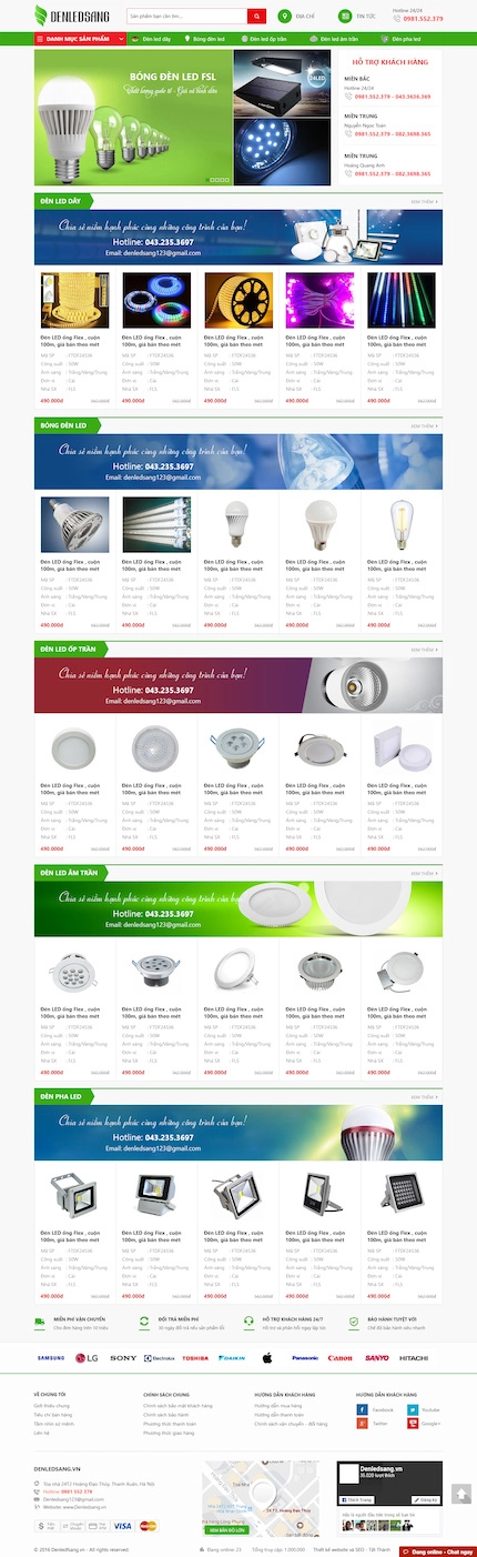 Các mẫu website Khác 689