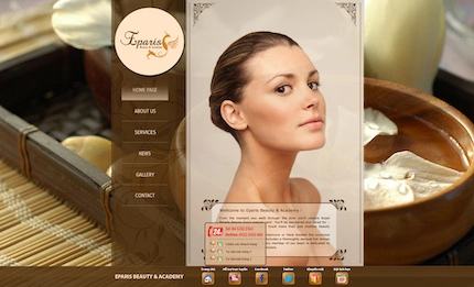 Mẫu web Spa 3