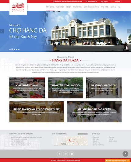 Mẫu website Tổ chức 16