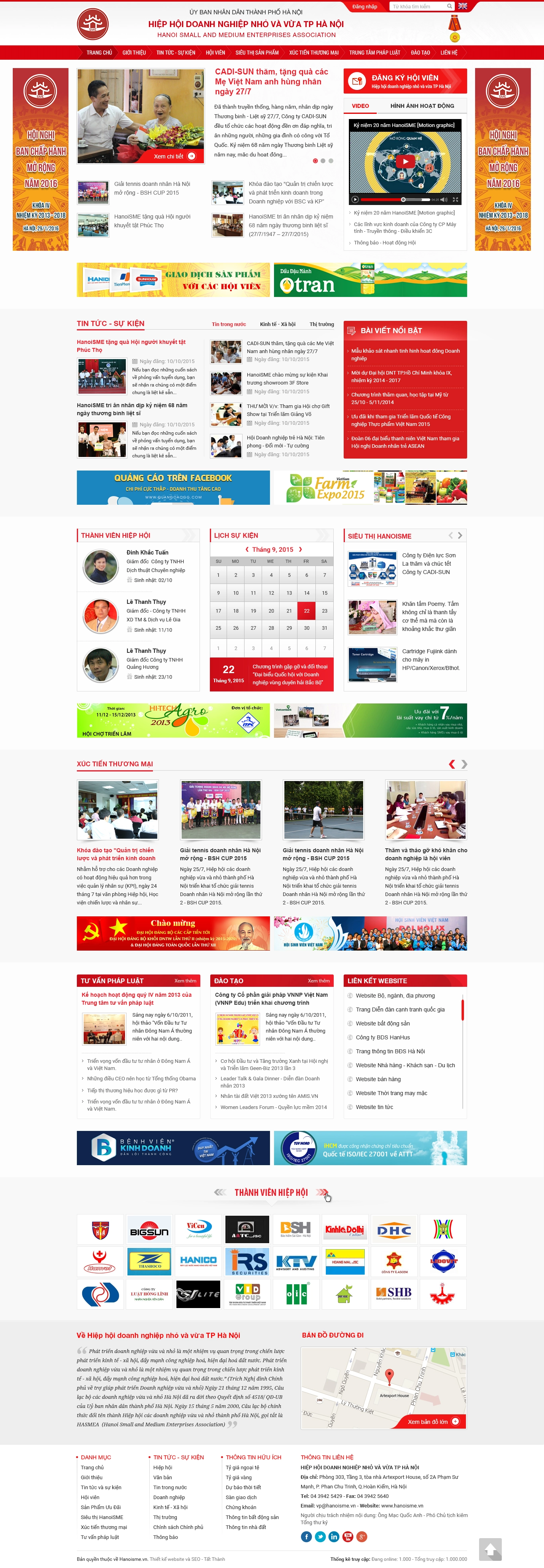 Mẫu website Tổ chức 30