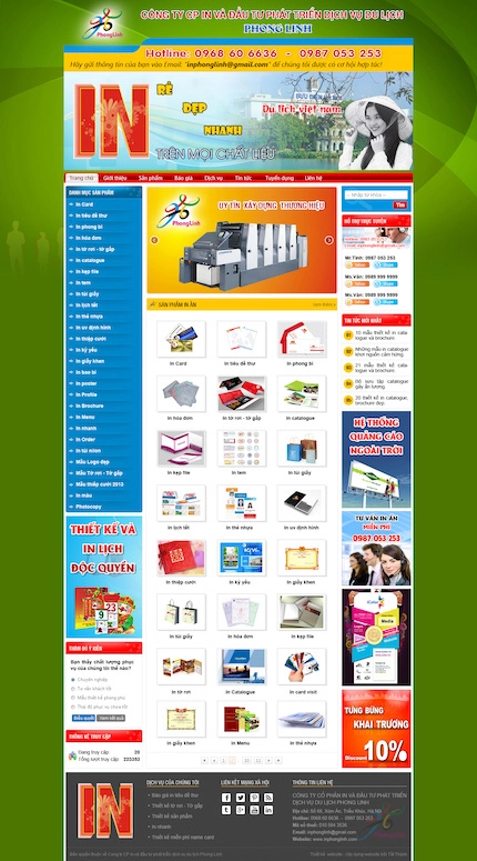 Các mẫu website Khác 1201