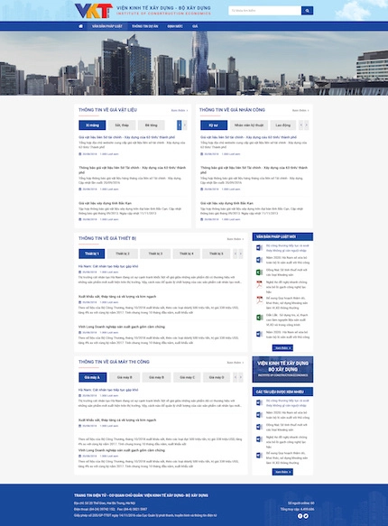 Mẫu website Trang tin điện tử 18