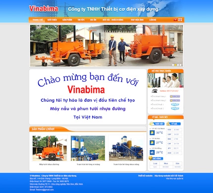 Mẫu website Công ty sản phẩm - dịch vụ 5