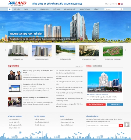 Mẫu web Tập đoàn 29