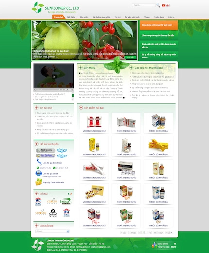 Các mẫu website Khác 1340