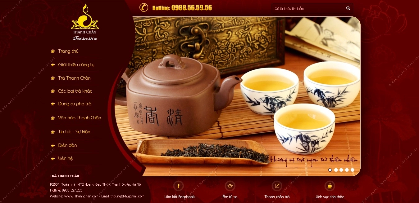 Trang chủ websitea