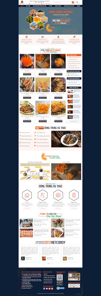 Mẫu website bán hàng 155