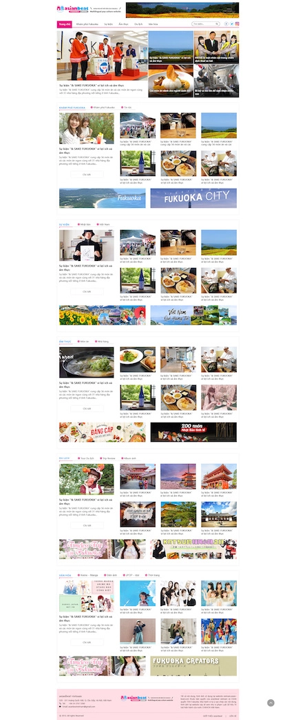 Mẫu website tin tức 19